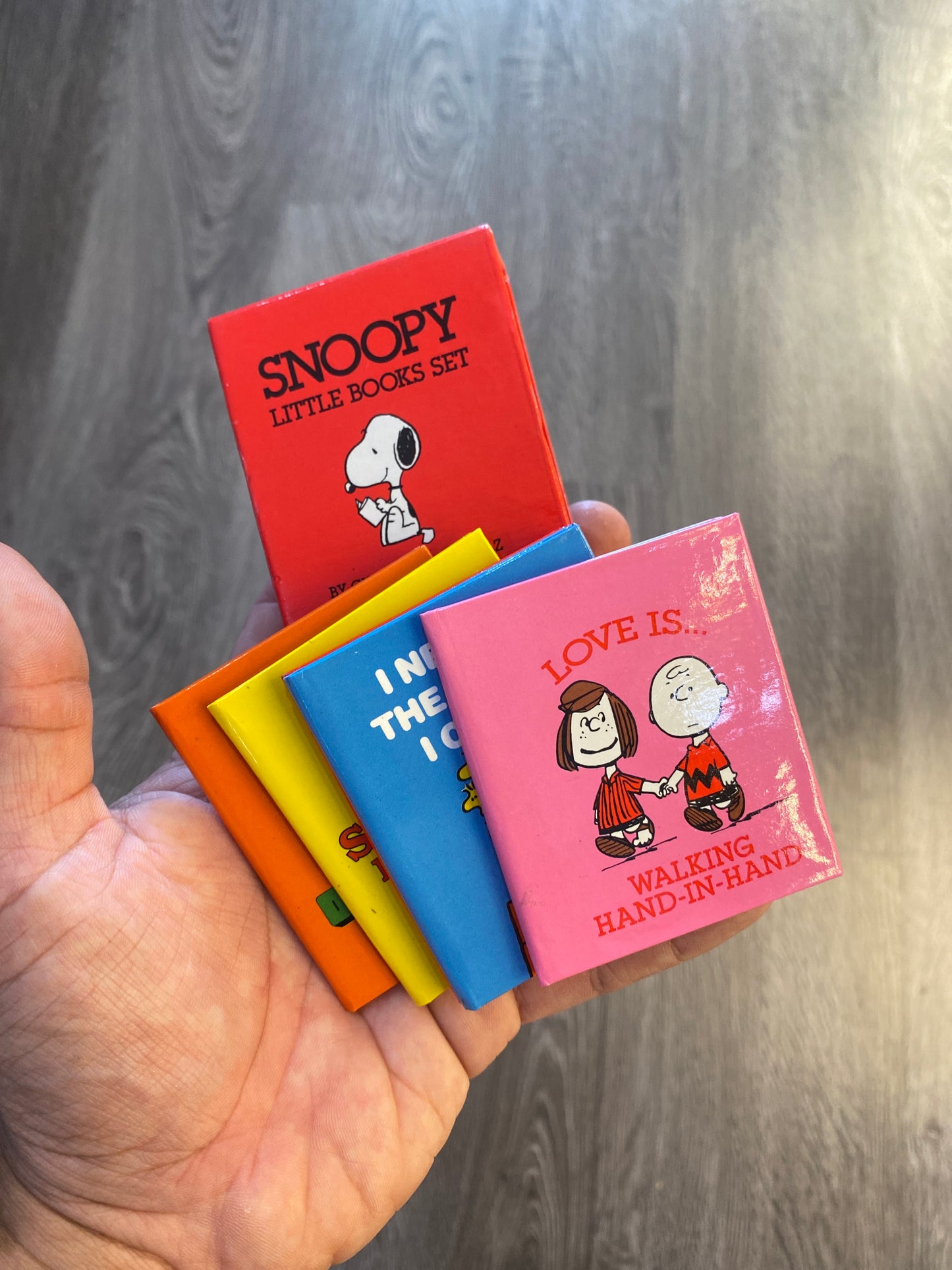 Vintage Y2K Snoopy Little Books Set