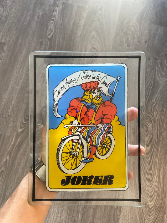 Vintage Joker Rolling Tray