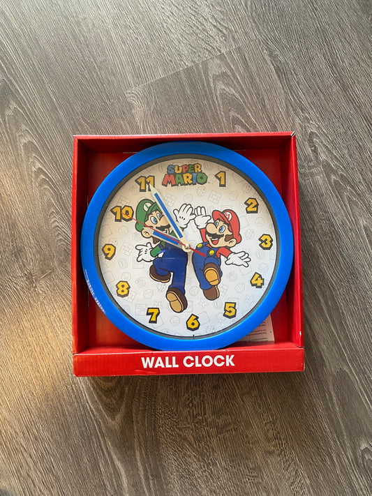 Super Mario Wall Clock