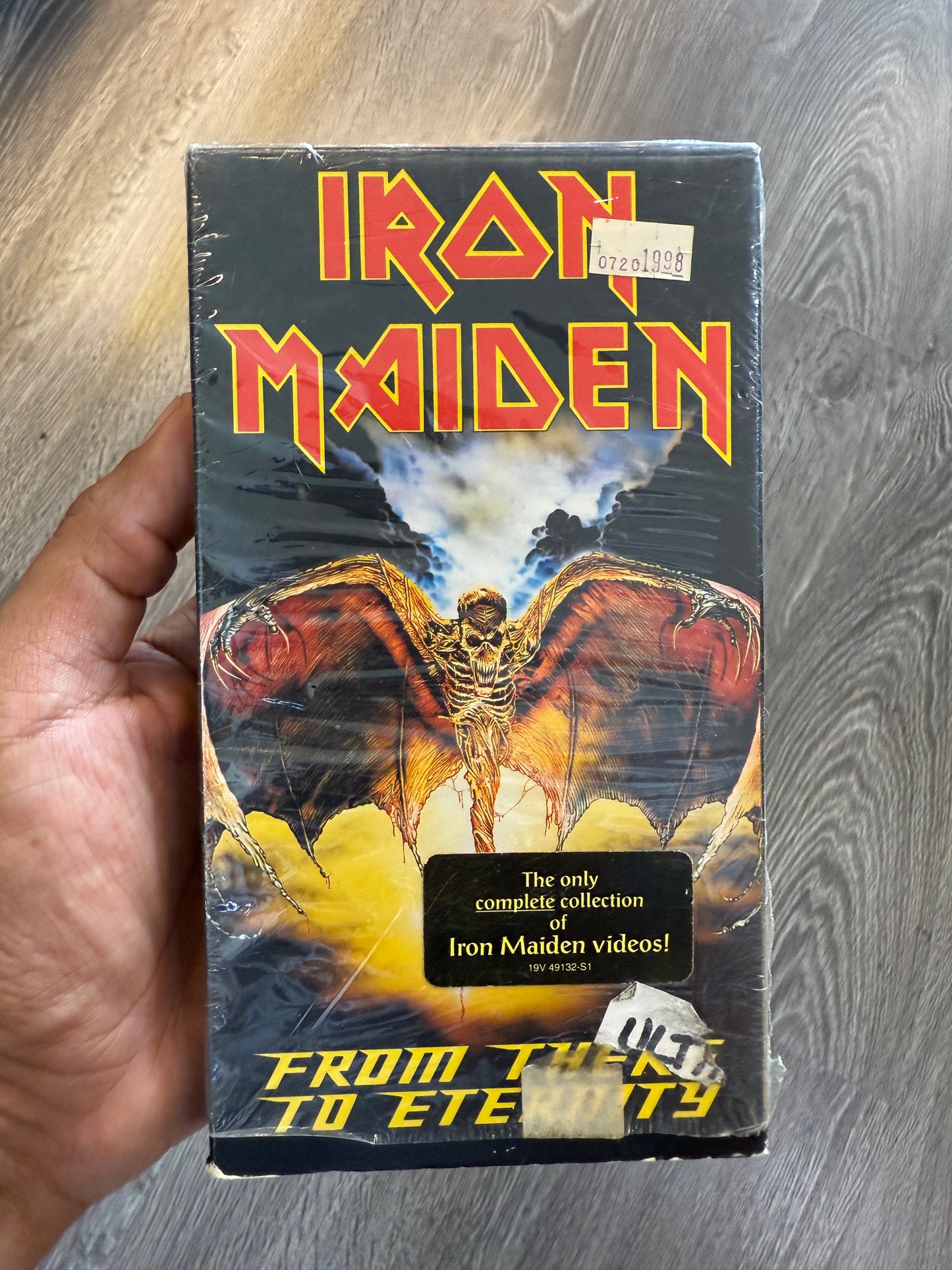 Vintage VHS Iron Maiden “from there to eternity ”
