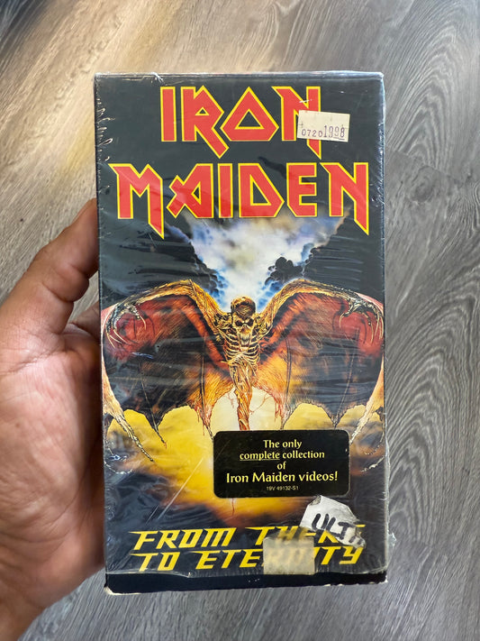 Vintage VHS Iron Maiden “from there to eternity ”