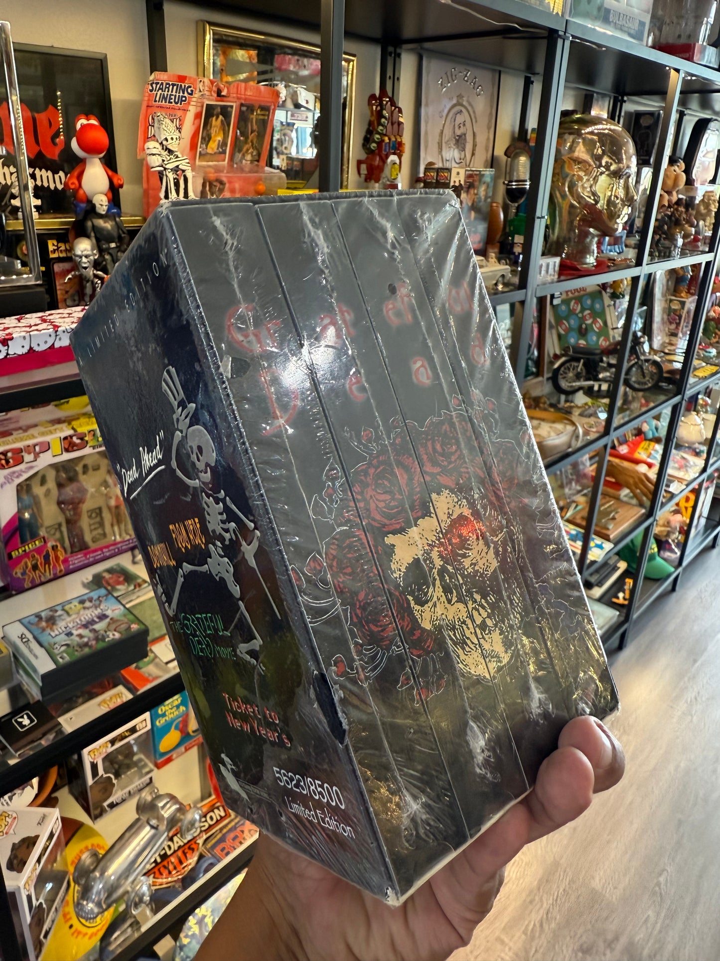 The Grateful Dead vhs collection sealed