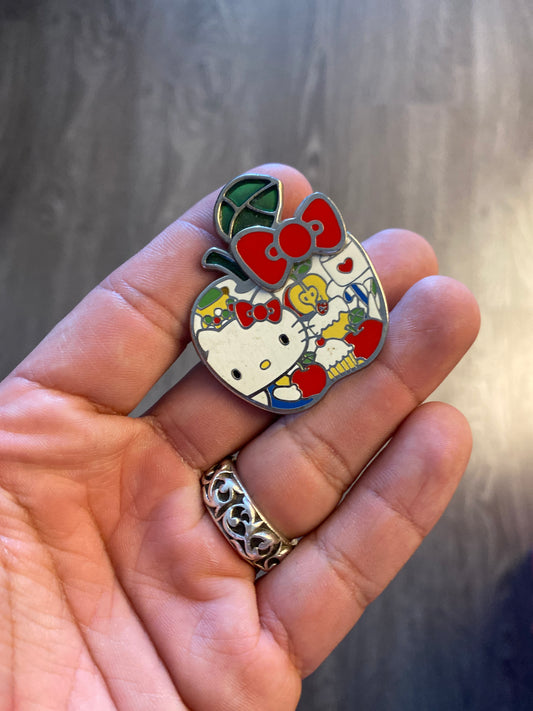 Hello Kitty Apple Pin