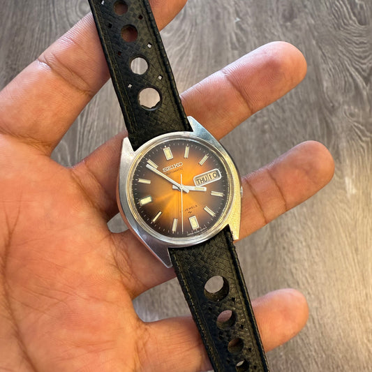 Seiko tiger eye watch