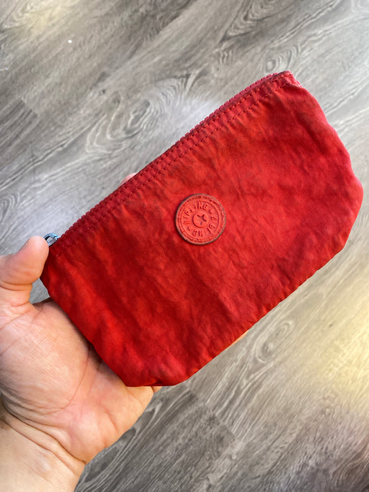 Vintage Y2K Kipling Pouch Bag Red