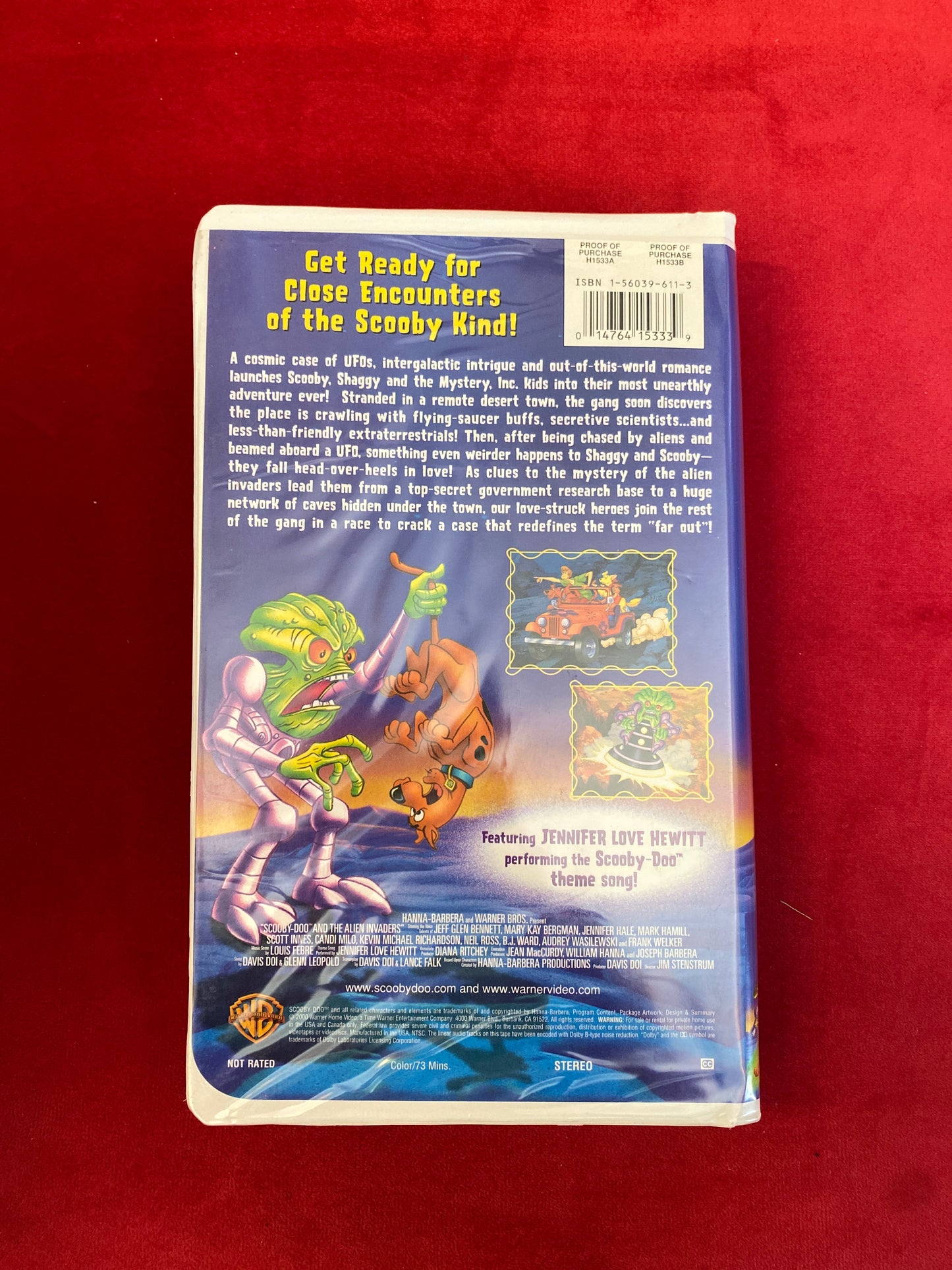 Scooby Doo And The Alien Invaders VHS Movie