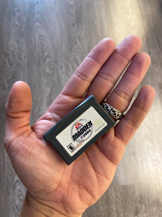 Nintendo Gameboy Advance GBA NFL Madden 2003 Video Game