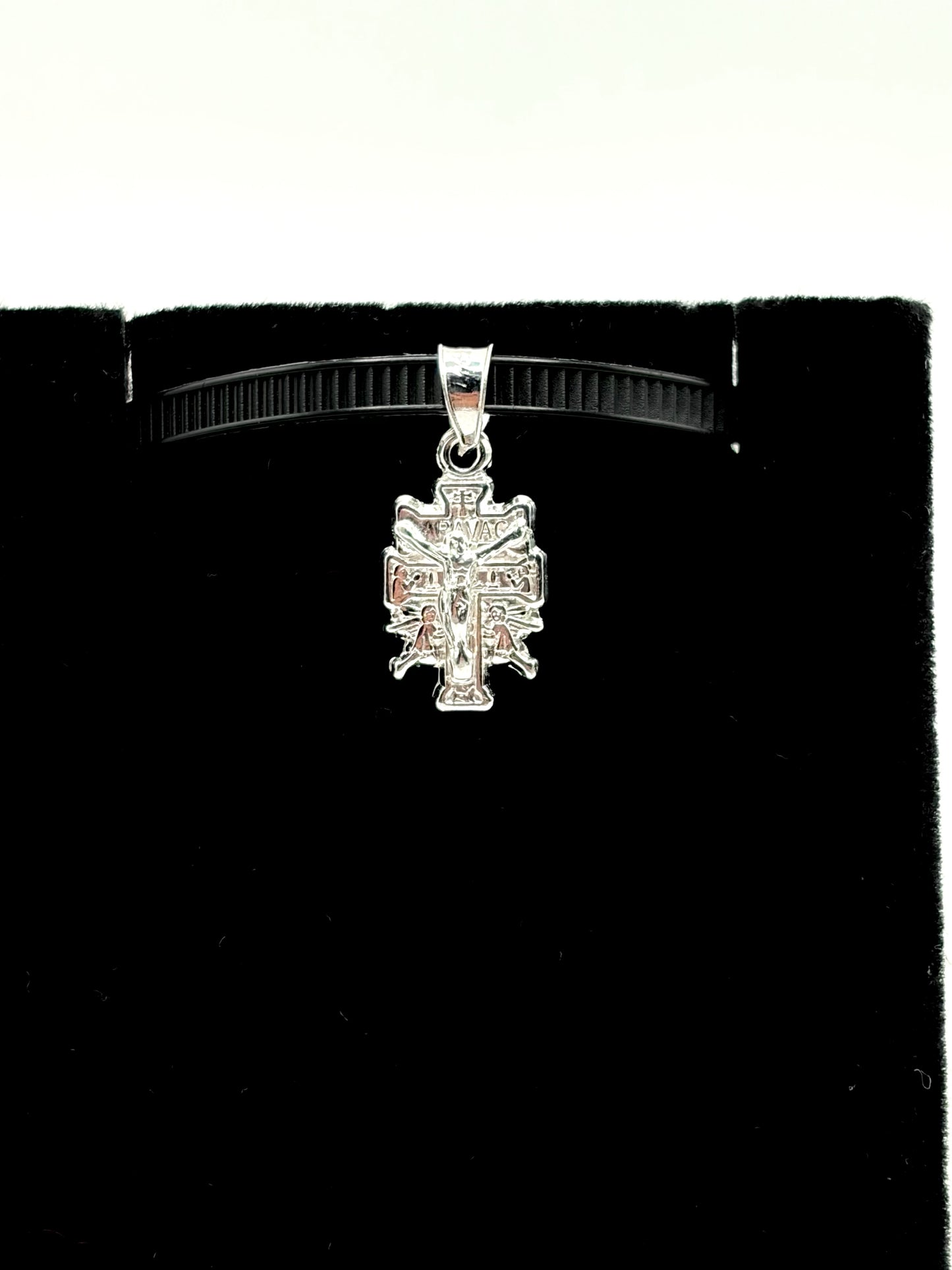 .925 Sterling Silver Crucifix Cross Religious Pendant