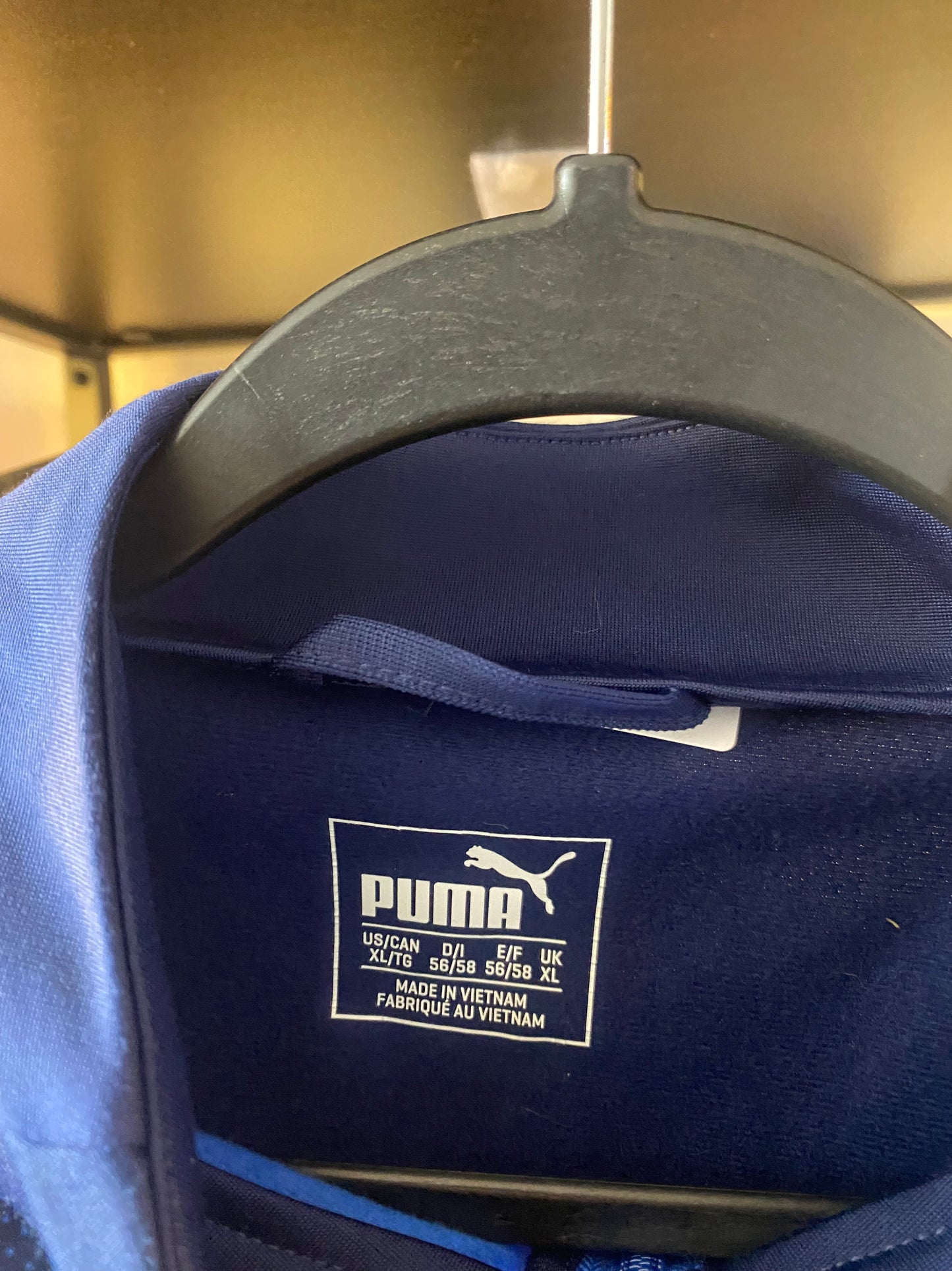 Puma Italia 1/4 Zip Pullover Jacket Sz XL
