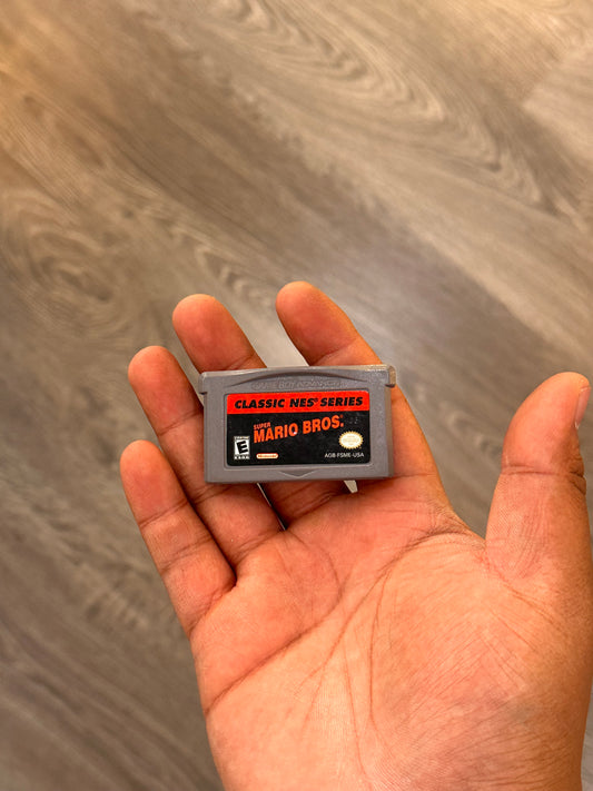 Game Boy Advance Classic NES Series Super Mario Bros Cartridge