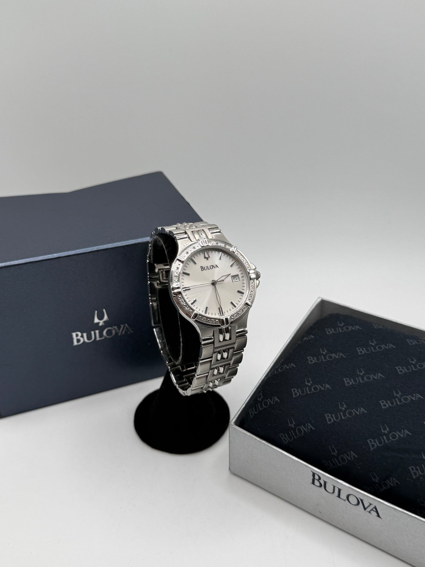 Bulova Diamond CZ Watch