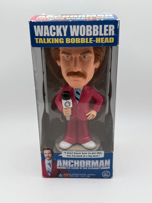 Anchorman Wacky Wobbler Talking Bobble-Head