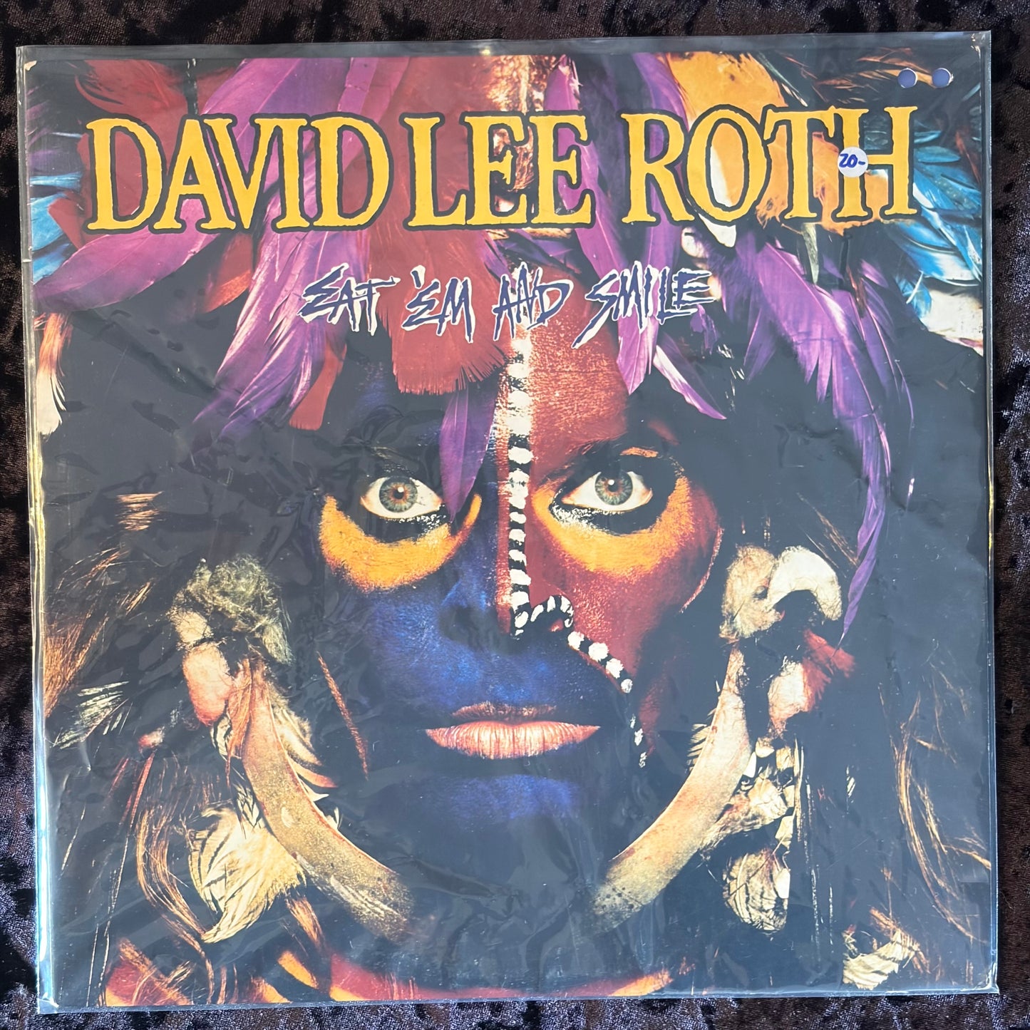 David Lee Roth – Eat ’Em and Smile Vinyl Record LP