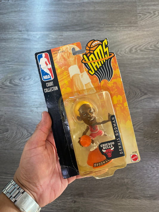Vintage NBA Jams Dennis Rodman Mini Toy
