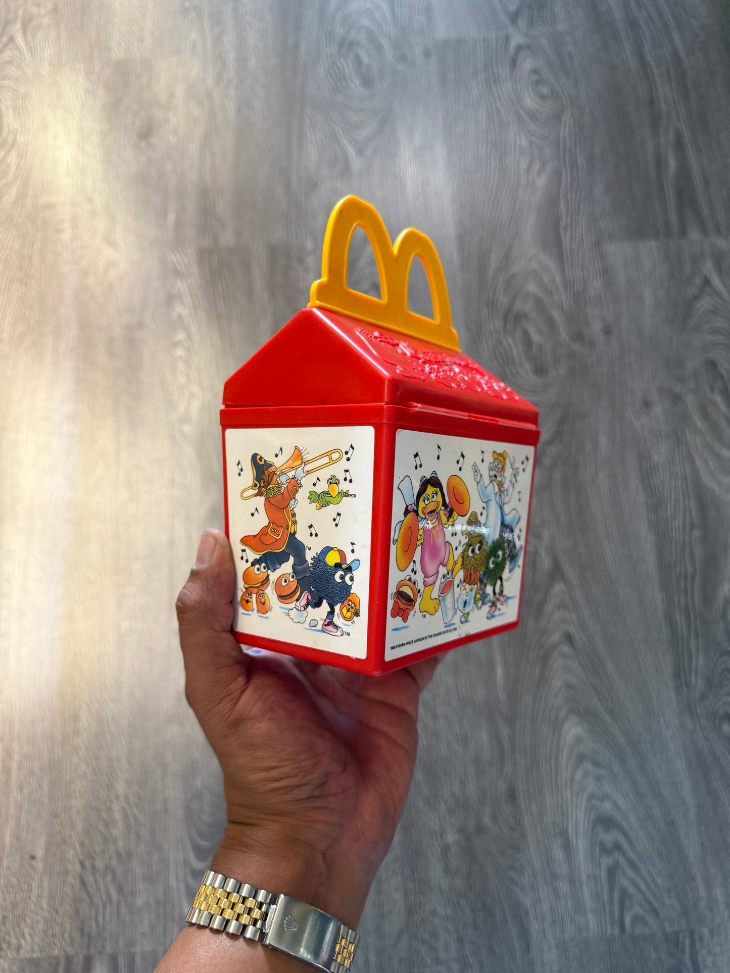 Vintage McDonald’s toy box