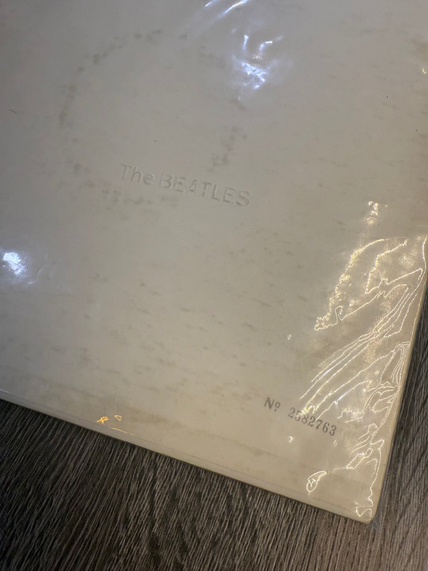 Vintage vinyl album the Beatles white album