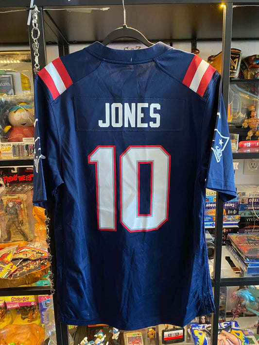 Nike New England Patriots Jones Football Jersey NFL Sz Large