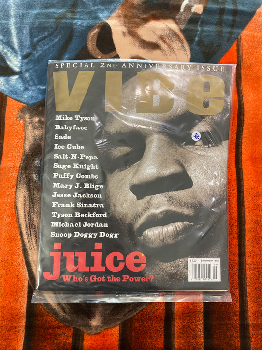 Vibe Magazine Mike Tyson 1995