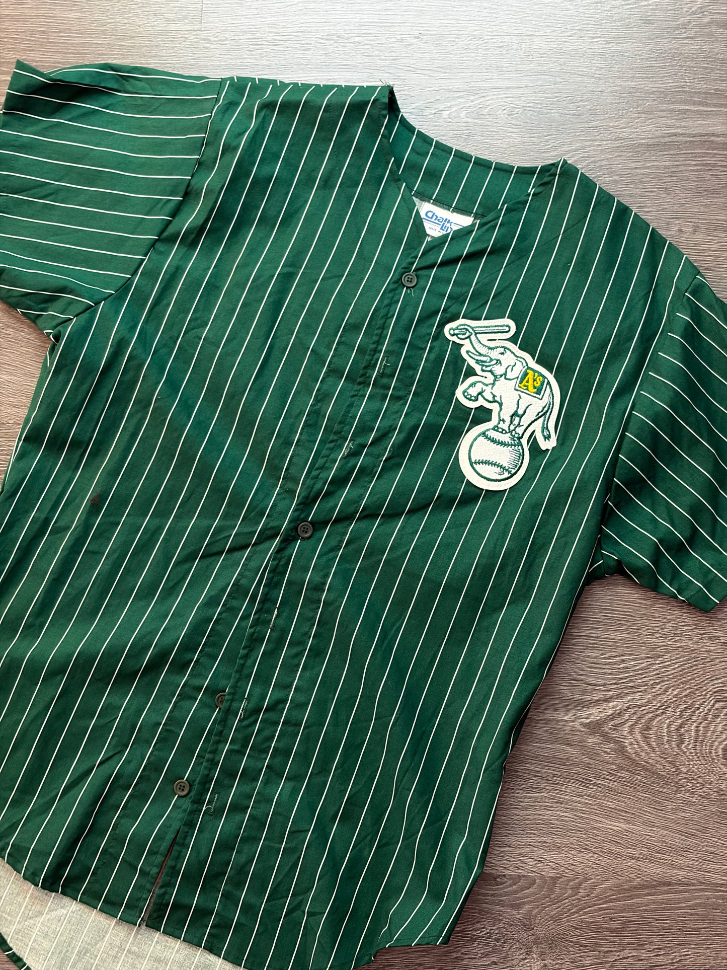 Chalk Line Oakland A’s Jersey with Tags Sz. L