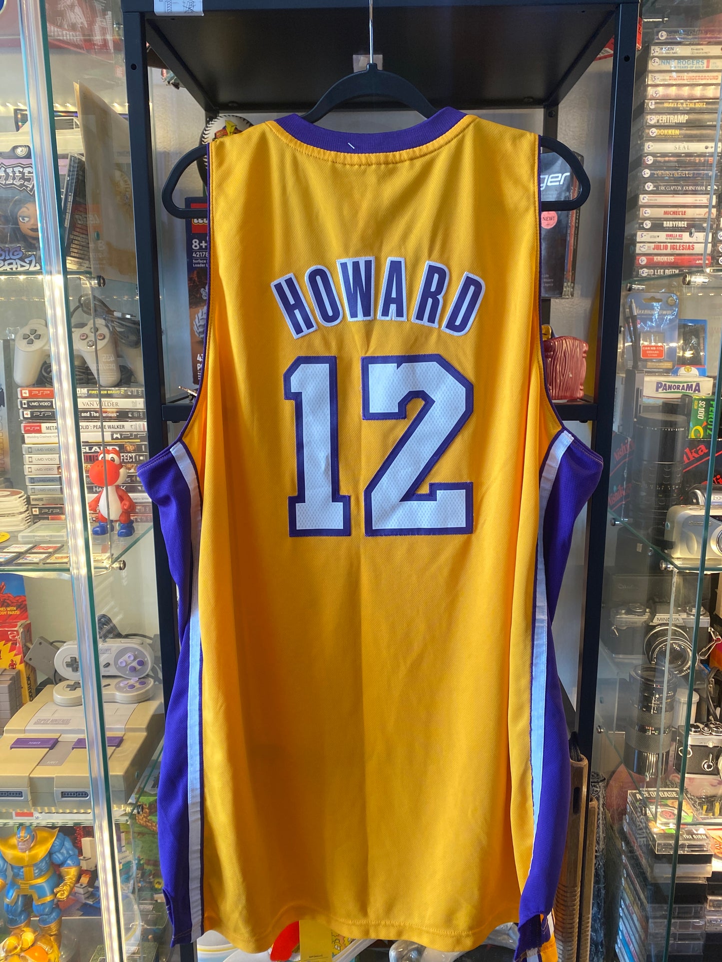 Adidas Los Angeles Lakers Dwight Howard Basketball Jersey Sz 2XL