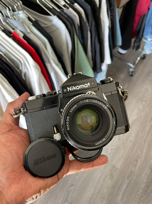 Nikon nikomat slr 35mm film camera