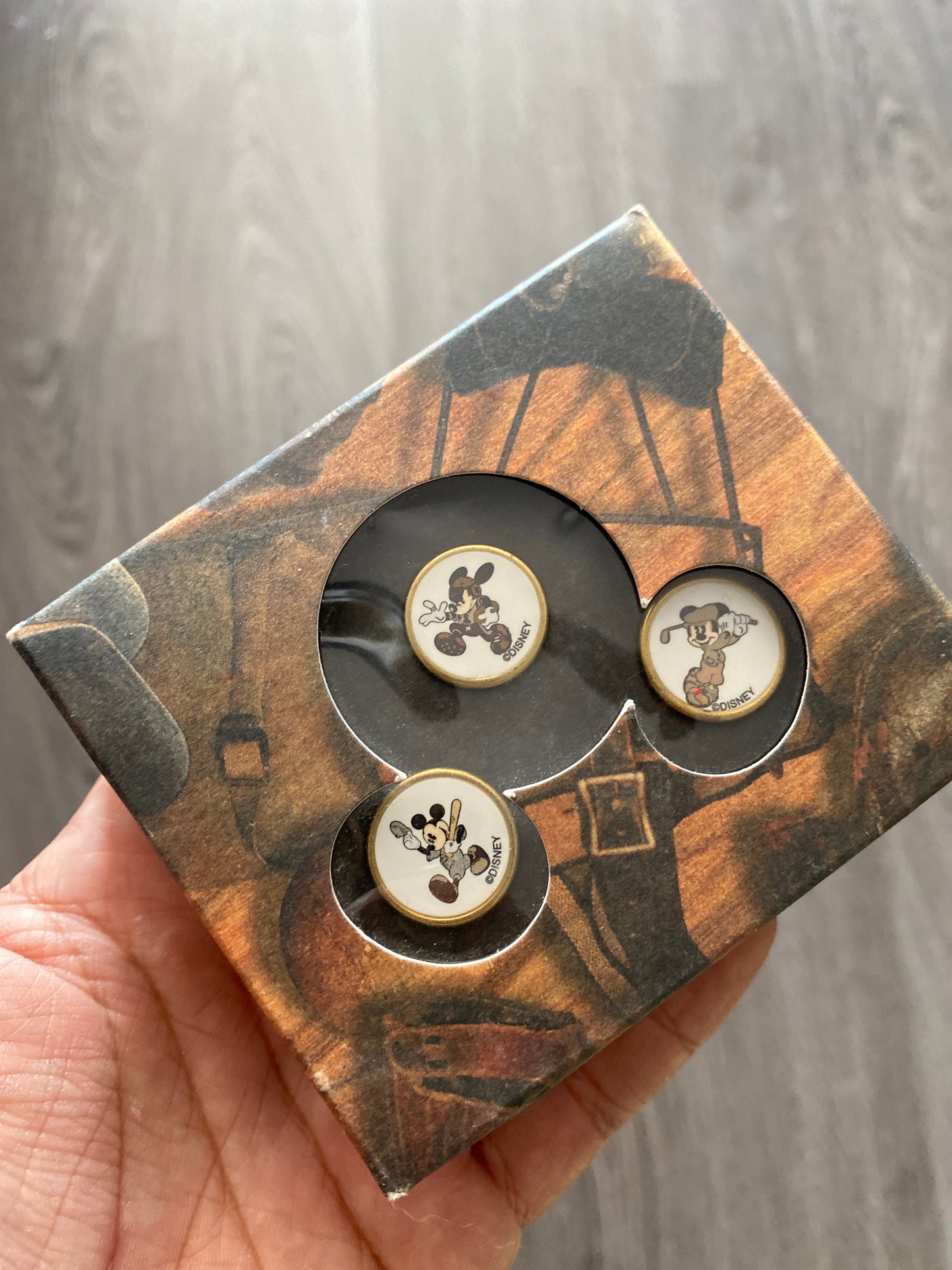 Vintage Disney Mickey Mouse Golf Ball Markers