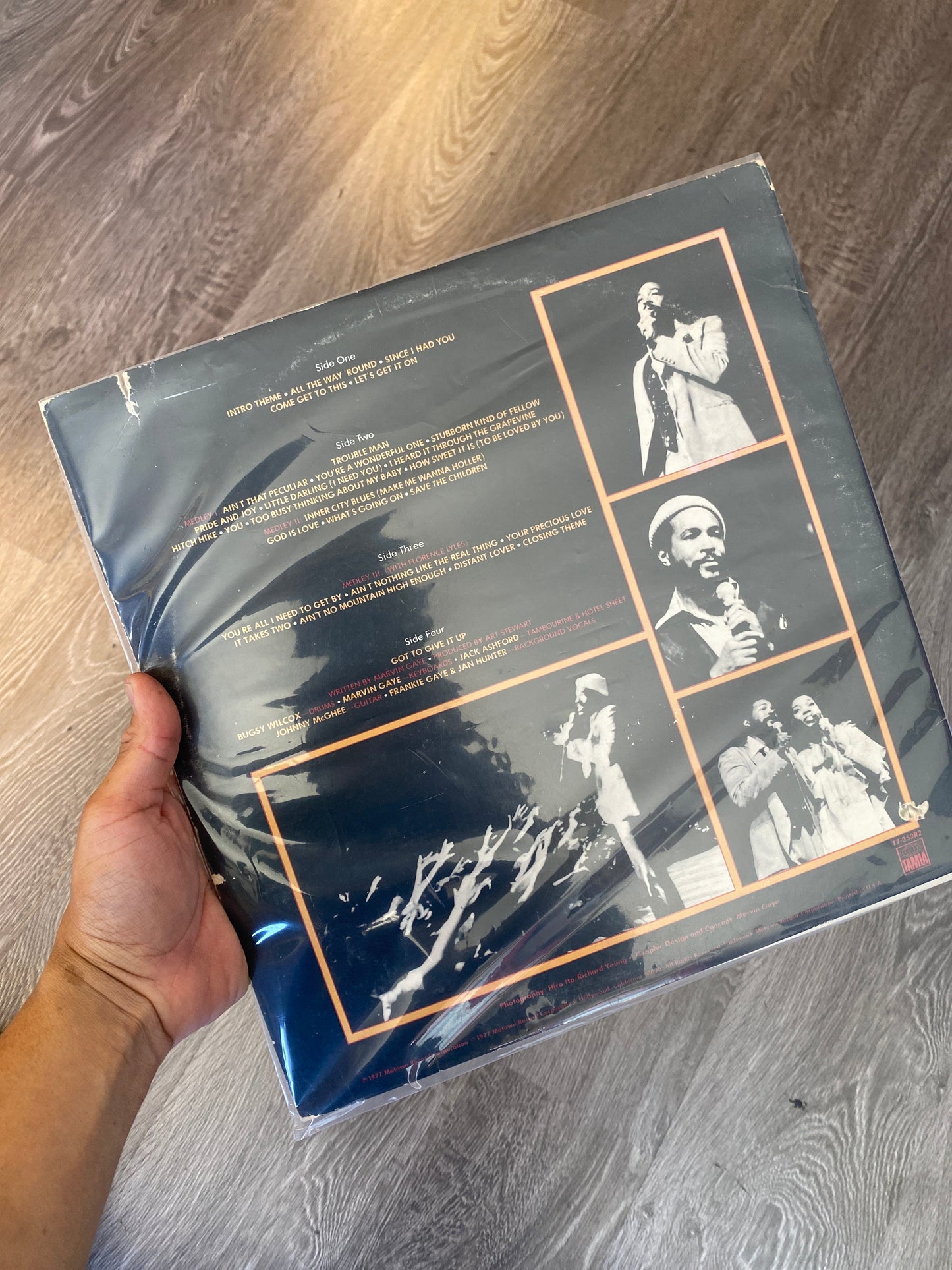 Marvin Gaye Live At The London Palladium Vinyl Record