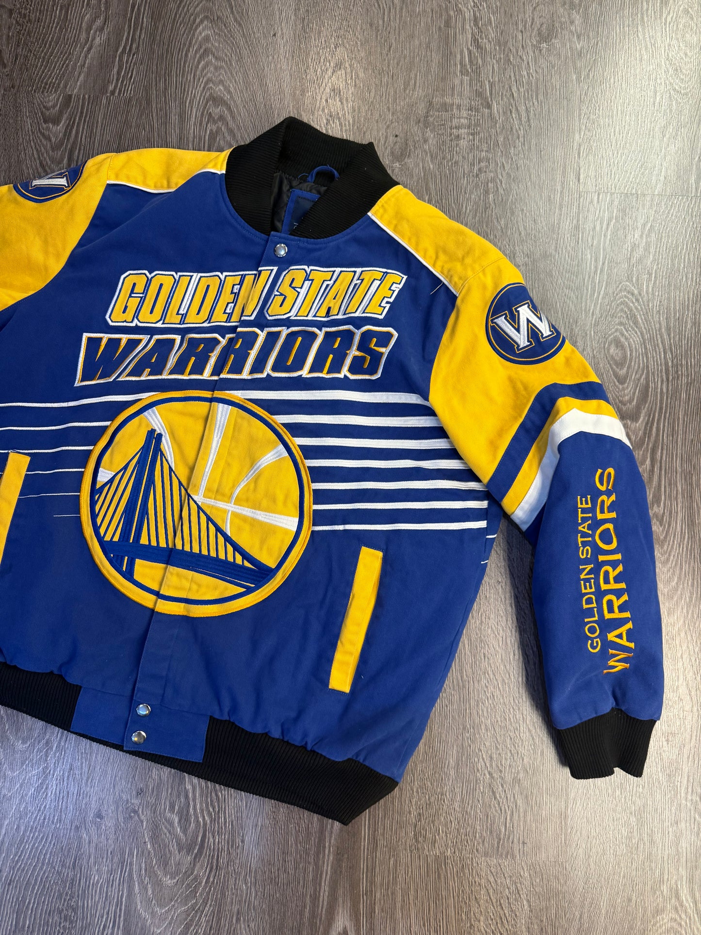 Golden State warriors jacket sz. 2XL