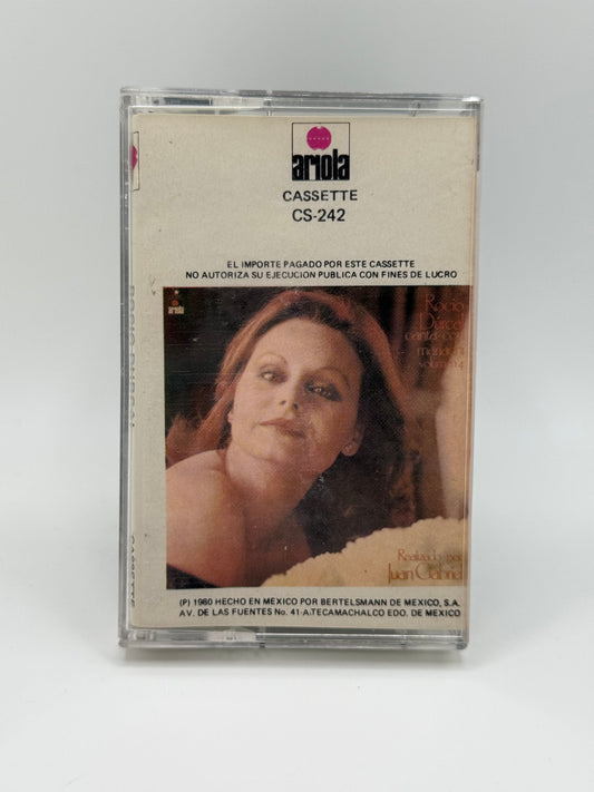Rocio Durcal Confidencias Vintage Cassette Tape 1980 Mexico Ariola