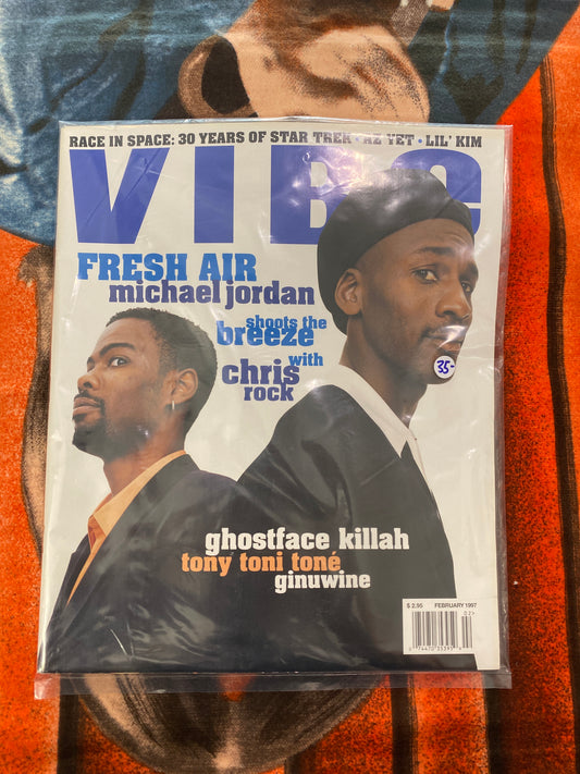 Vibe Magazine Michael Jordan Chris Rock 1997