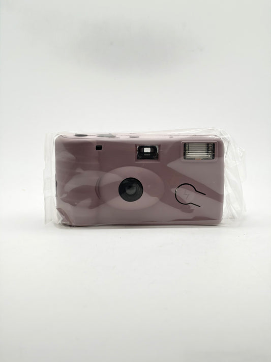 Disposable 35mm Film Camera Sealed purple Flash Camera