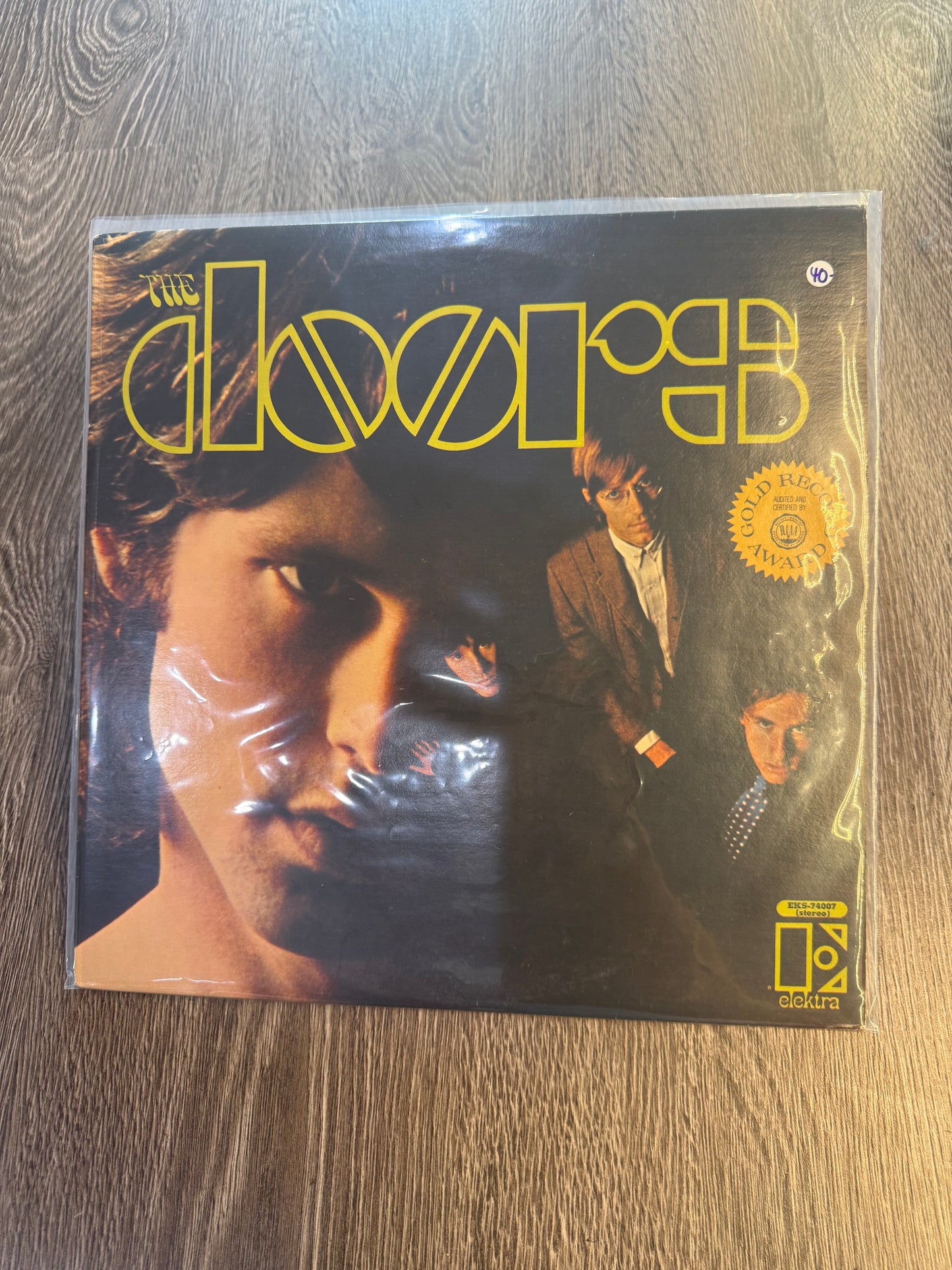 Vintage vinyl the doors album