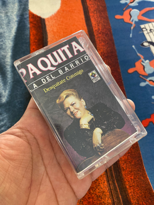 Paquita La Del Barrio Desquitate Conmigo Cassette Tape