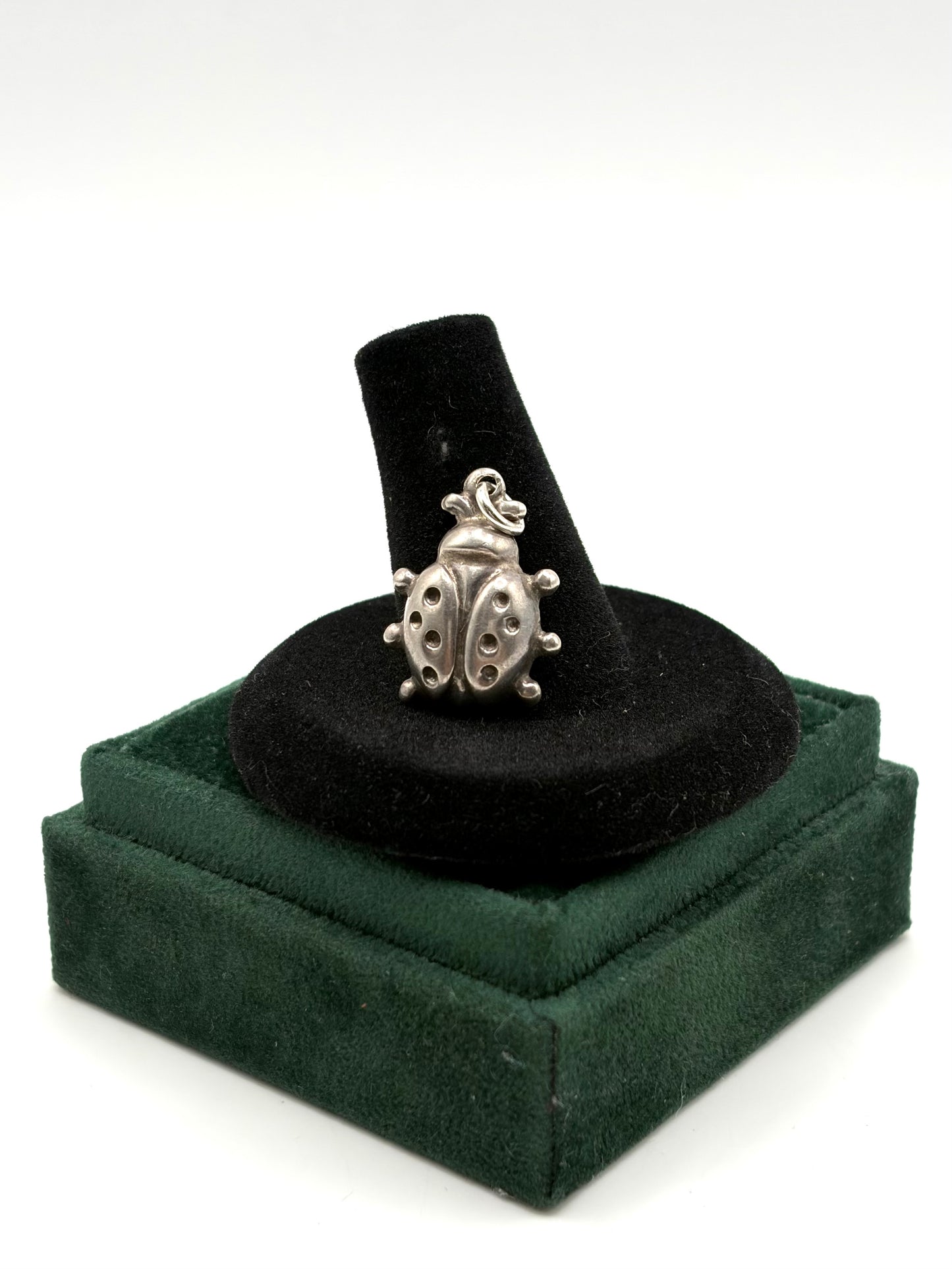 .925 Sterling Silver Ladybug Pendent
