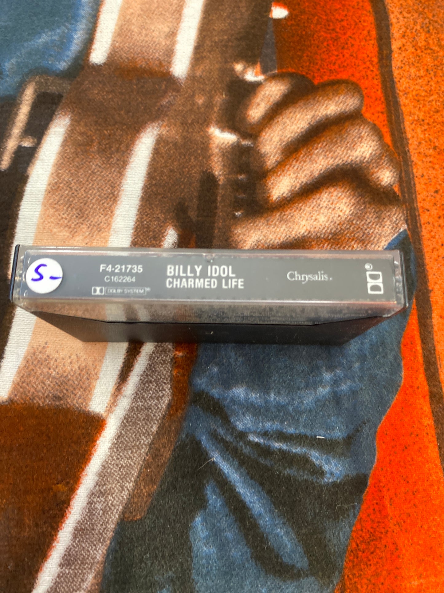 Billy Idol Charmed Life Cassette Tape