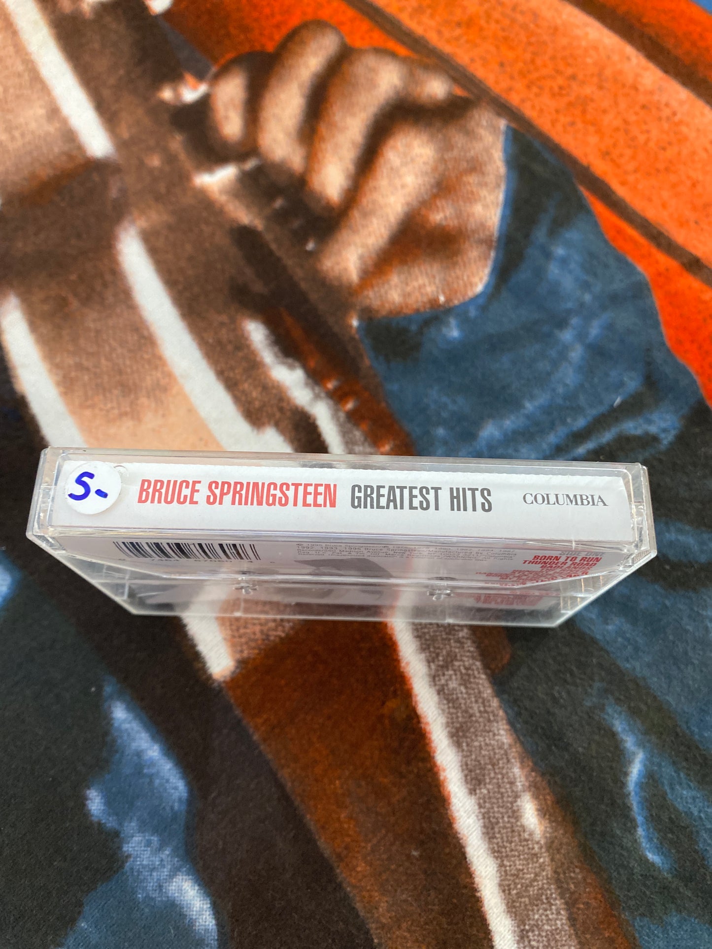 Bruce Springsteen Greatest Hits Cassette Tape