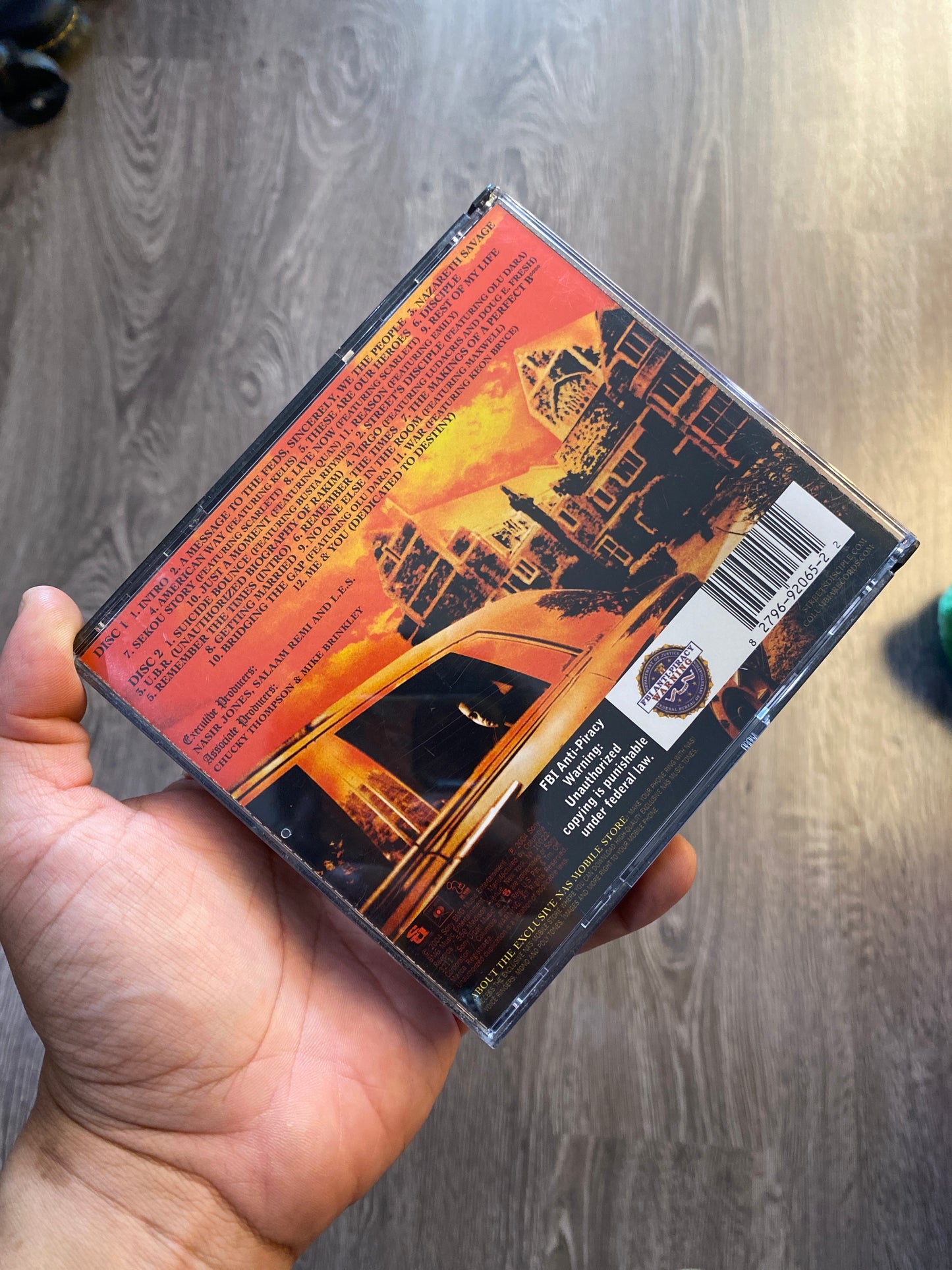 Nas The Disciple Nasir Jones CD Set
