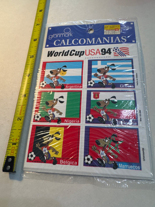 World Cup USA 1994 Soccer Stickers