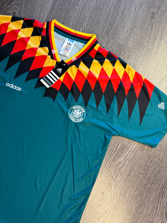 Retro Germany tricolor soccer jersey Sz. 2XL
