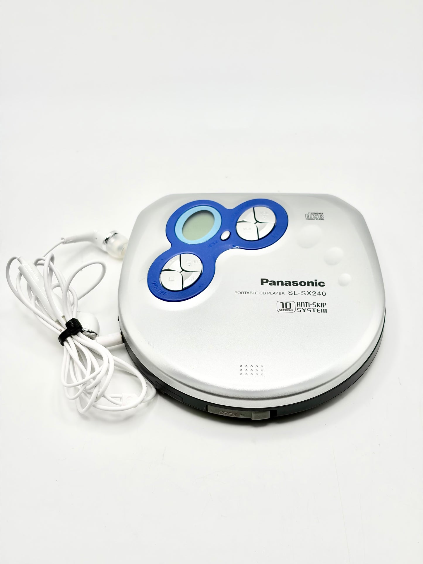 Panasonic SL-SX240 Portable CD Player w/ Earbuds Tested