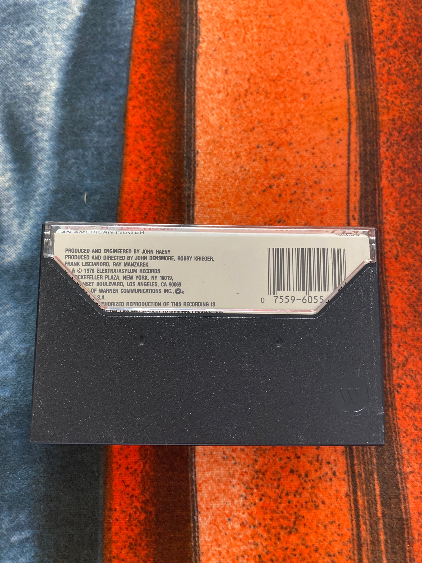 An American Pirate Jim Morrison Music By The Doors Cassette Tape
