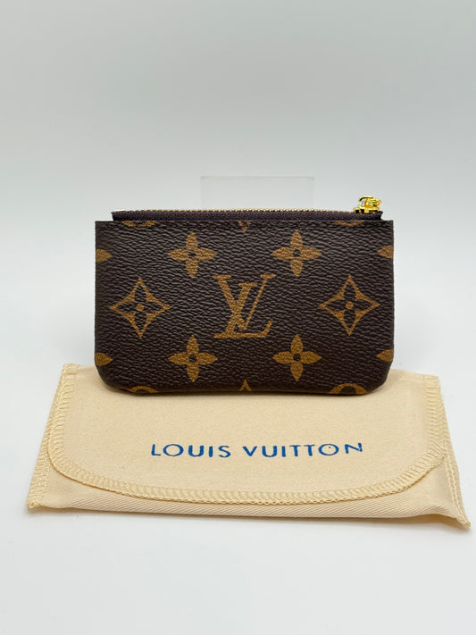 Louis Vuitton monogram brown replica coin purse