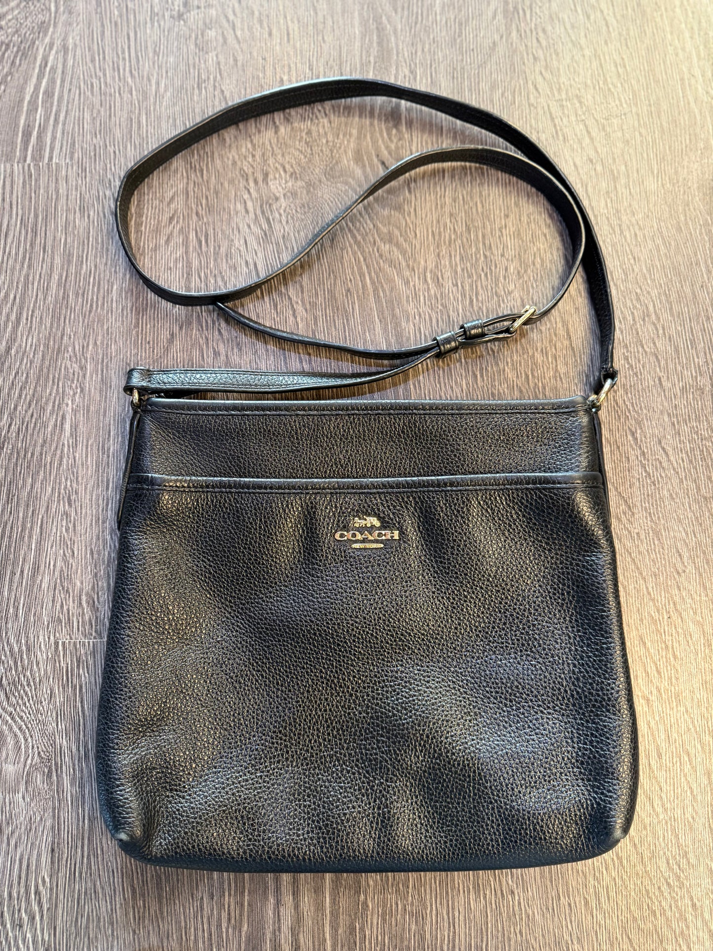 Vintage Y2K Coach leather shoulder bag