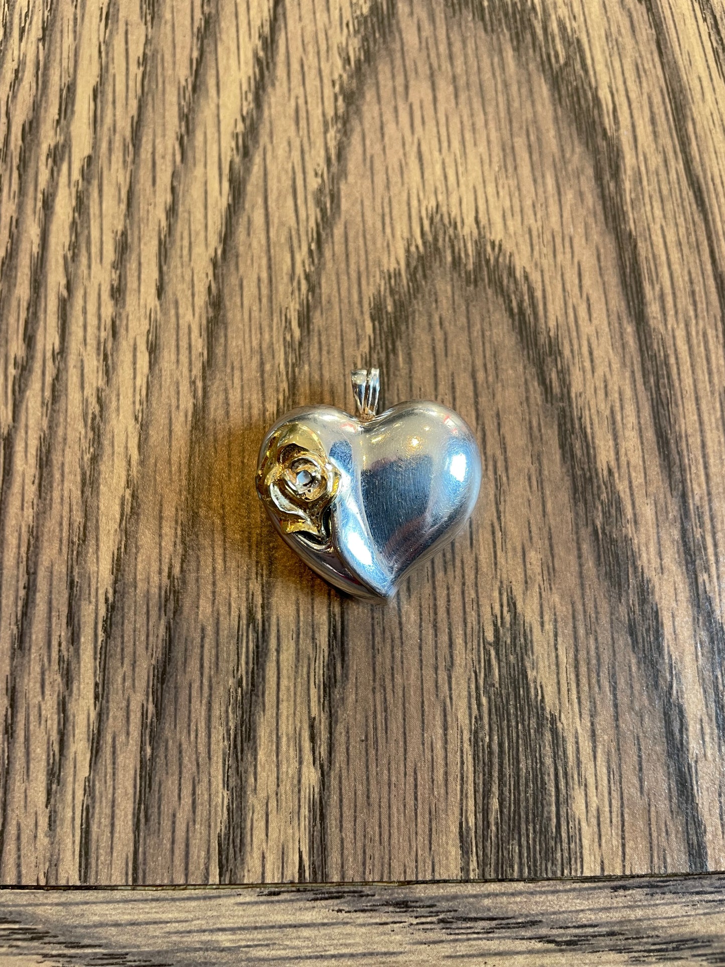 .925 sterling silver big heart