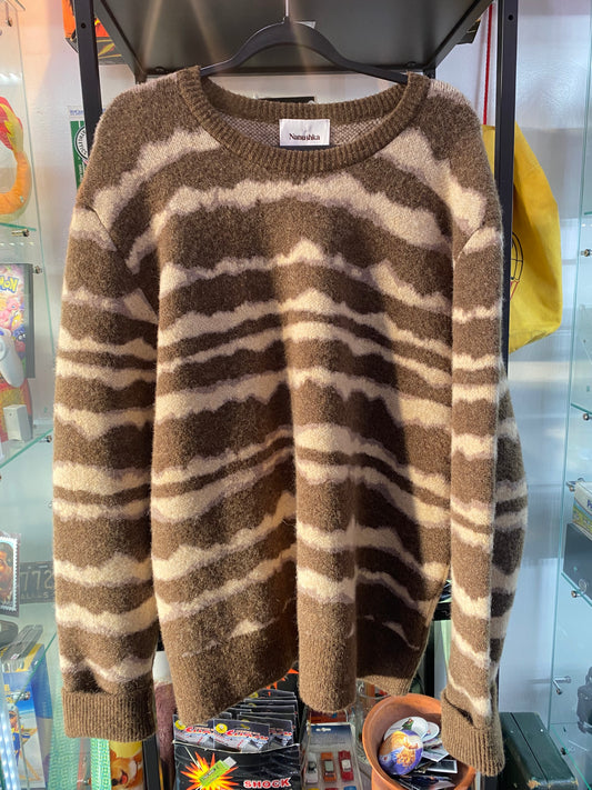 Nanushka Striped Crewneck Sz XL
