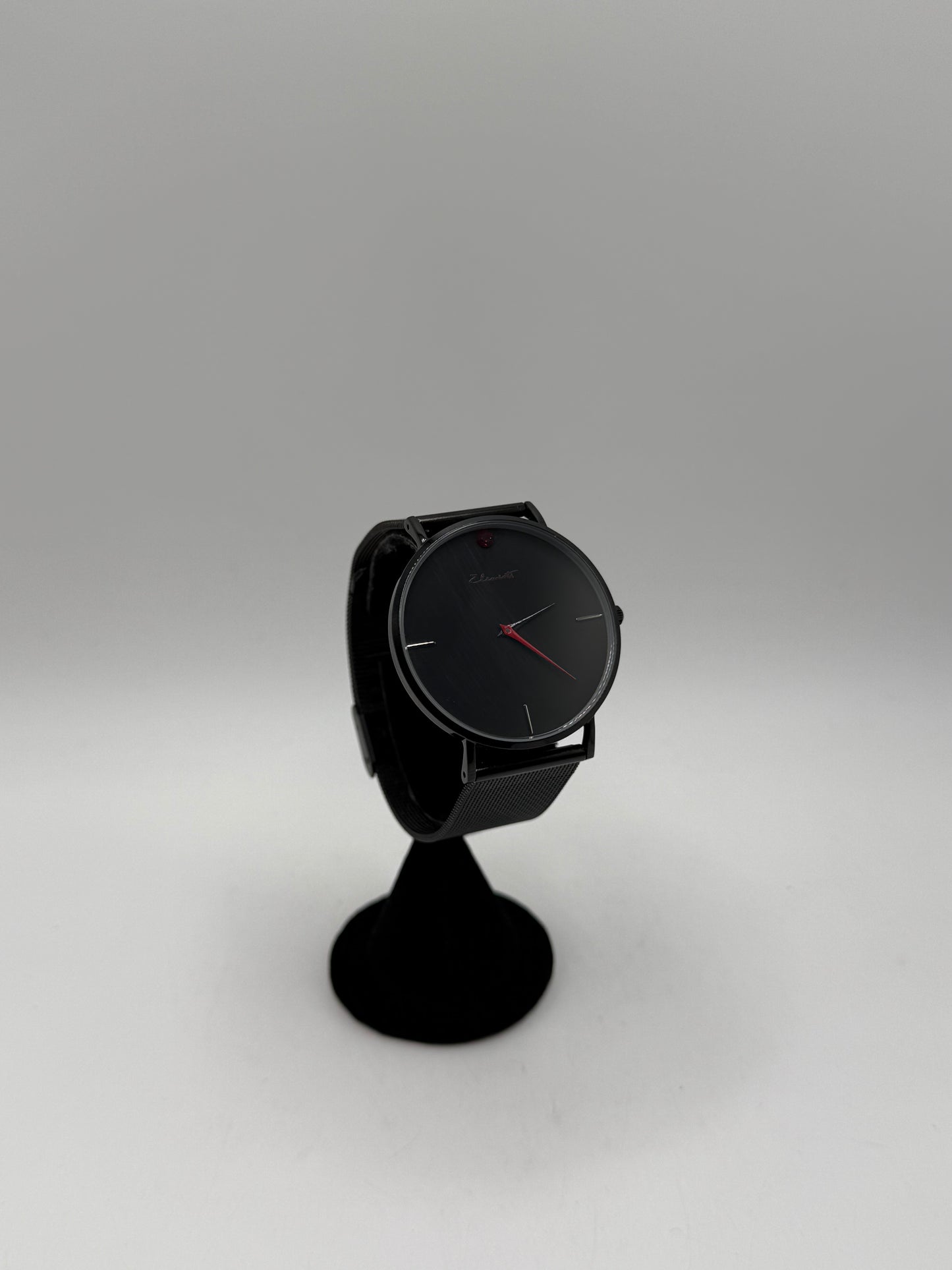 Black and red Watch