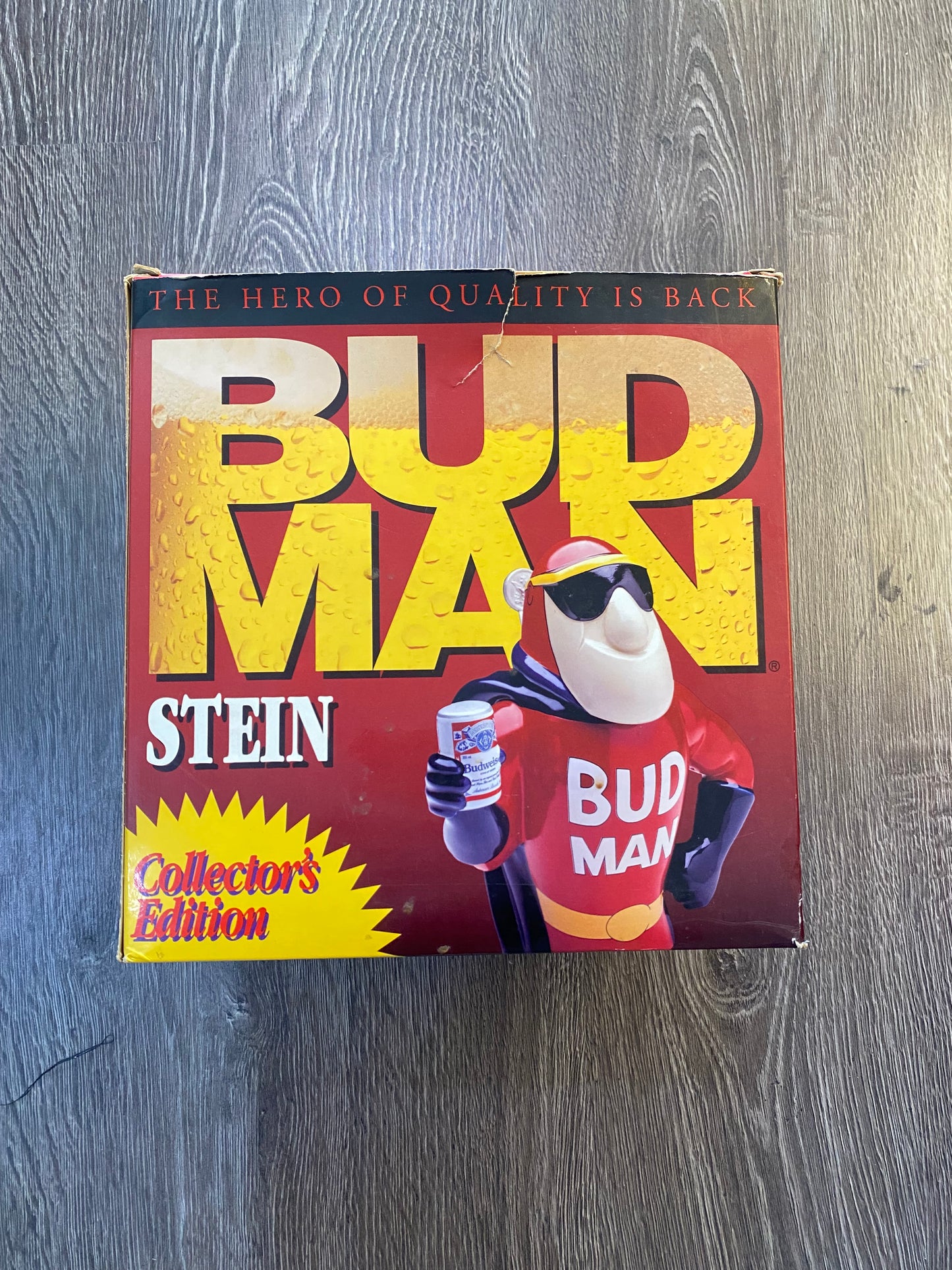 Budweiser Bud Man Stein