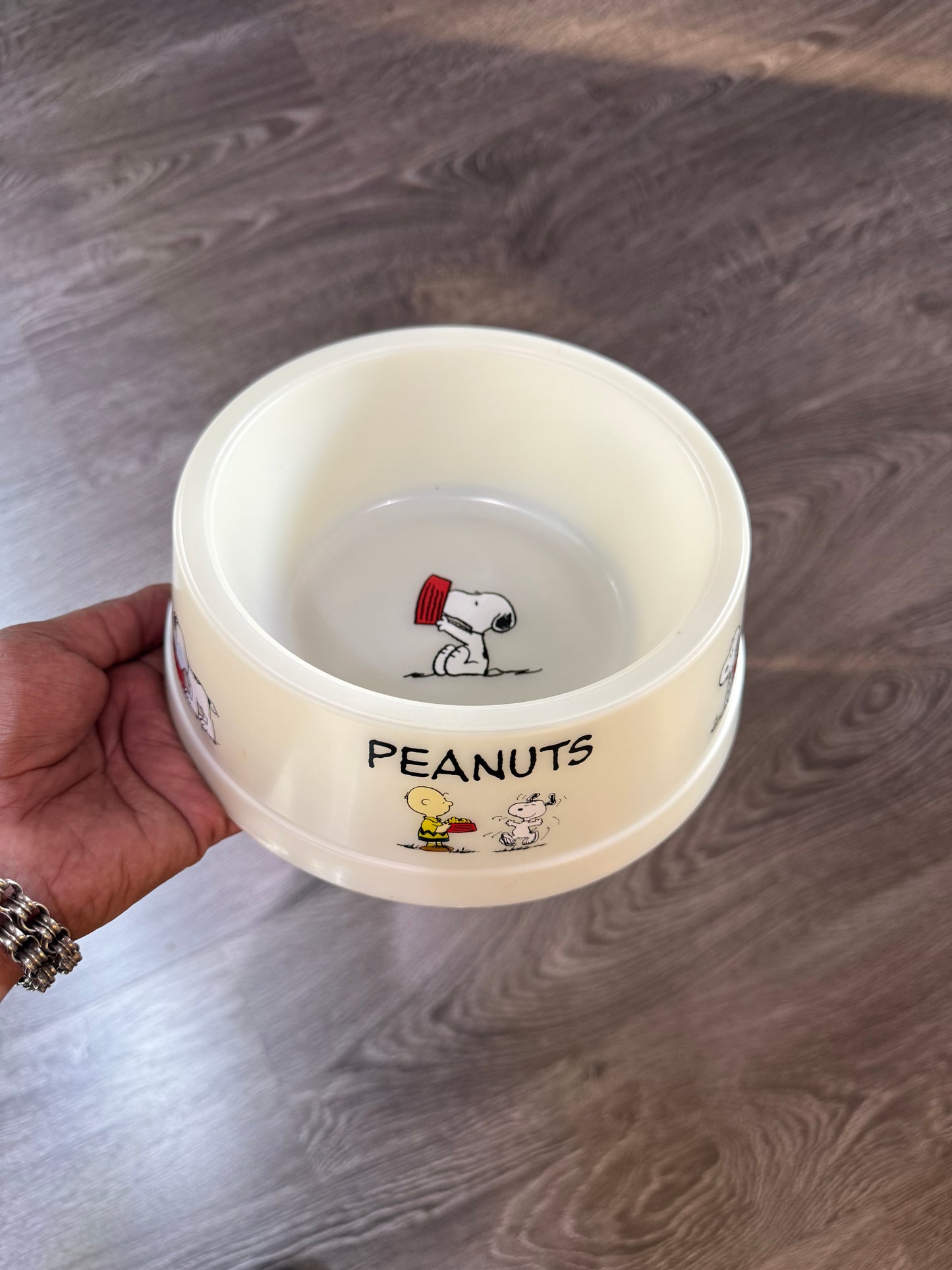 Vintage Snoopy peanuts dog bowl