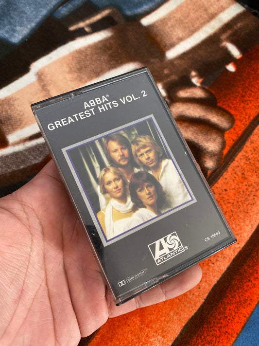 ABBA Greatest Hits Vol 2 Cassette Tape