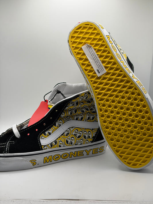 Vans x Mooneyes High Top Vans Old School Black Sz 8.5 Men
